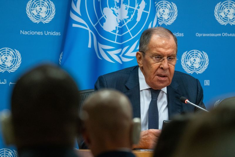 Russia’s Foreign Minister Sergey Lavrov delivers strong statements at UN, emphasizing defiance against Western pressures