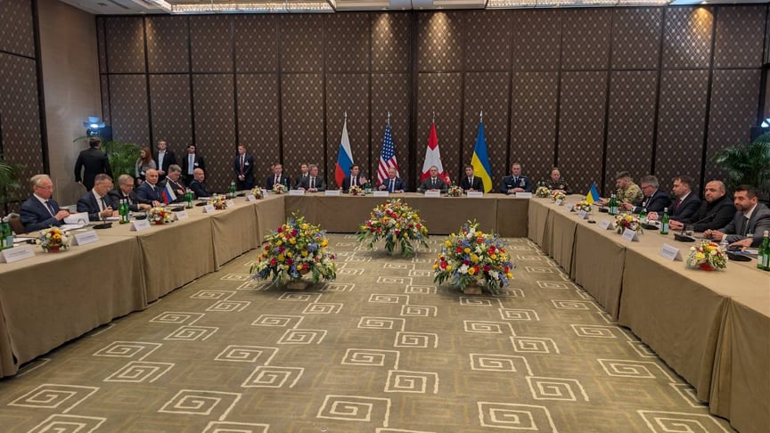 Geneva Negotiations Called ‘Difficult but Businesslike’ by Russian Delegation Head Medinsky