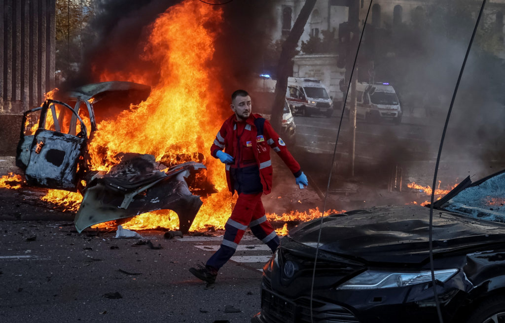 Russia Launches Retaliatory Strikes on Ukraine’s Critical Infrastructure