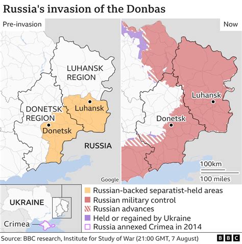 Russian Forces Expand Control in Ukraine’s Donbass Region