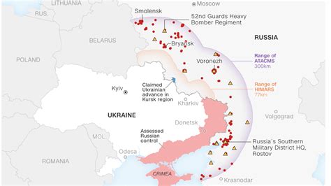 Russia Strikes Critical Ukrainian Defense Sites in New Offensive