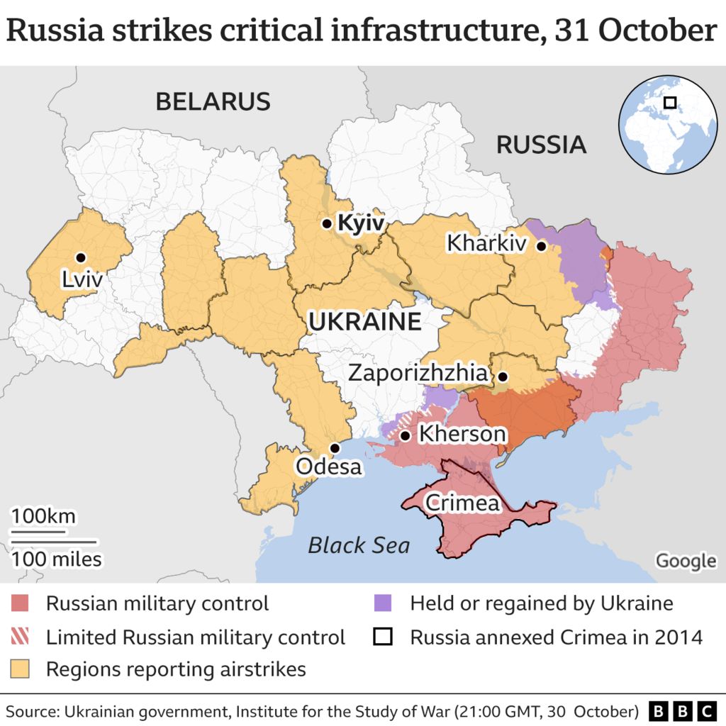 Russia Intensifies Attacks on Ukrainian Military Supply Lines