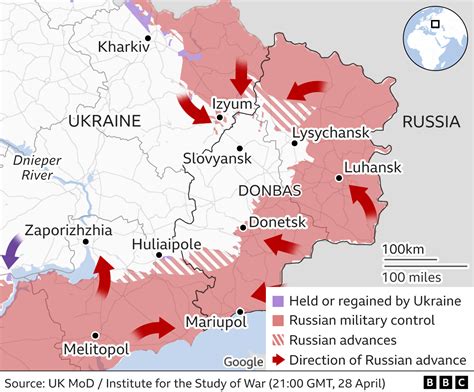 Russia Advances in Donbass as Ukrainian Military Operations Continue