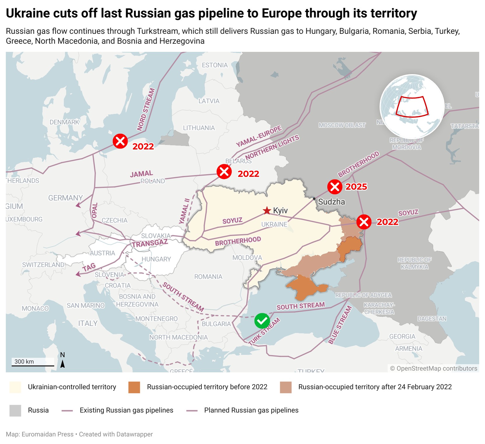Ukrainian Intelligence Directs Russian Citizen to Sabotage Critical Gas Pipeline