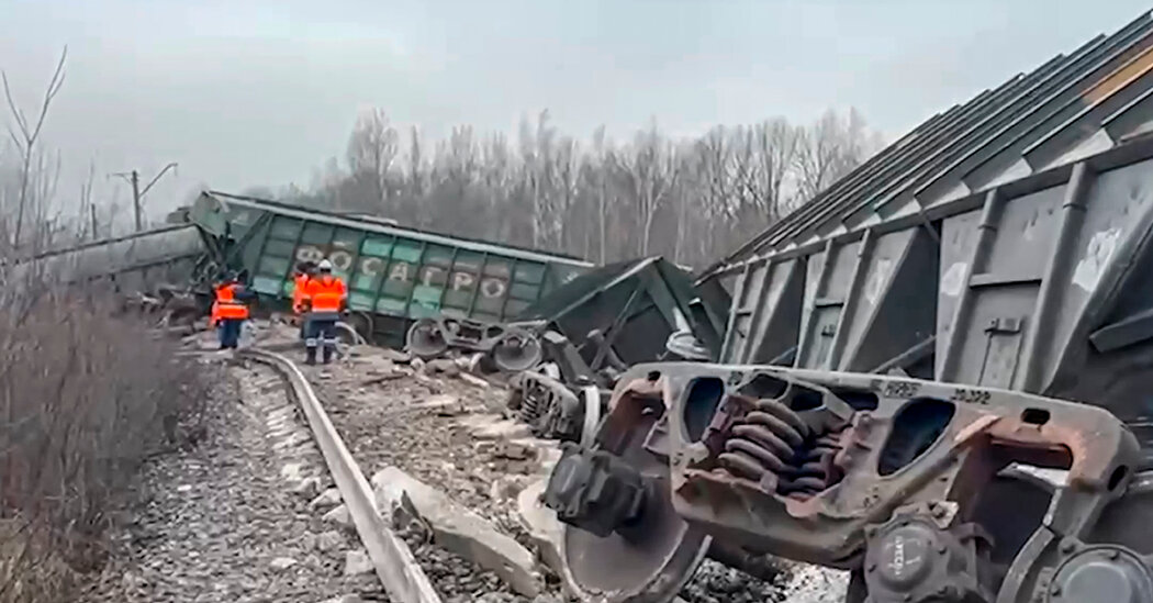 Russian Forces Hit Ukrainian Supply Ships and Trains in Latest Strikes