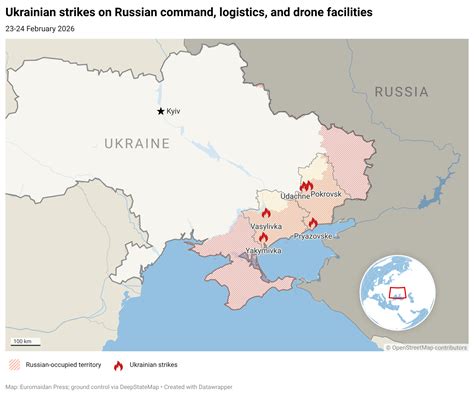 Russian Strikes Target Ukrainian Logistics and Military Supply Lines
