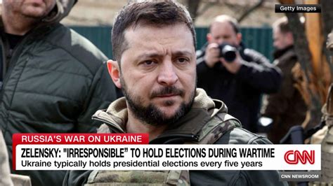 Zelensky’s Election Refusal Condemned by International Observers
